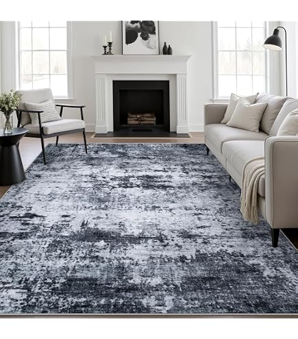 Amazon.com: Ikea VEDBÄK rug, low pile, 133x195 cm, light grey